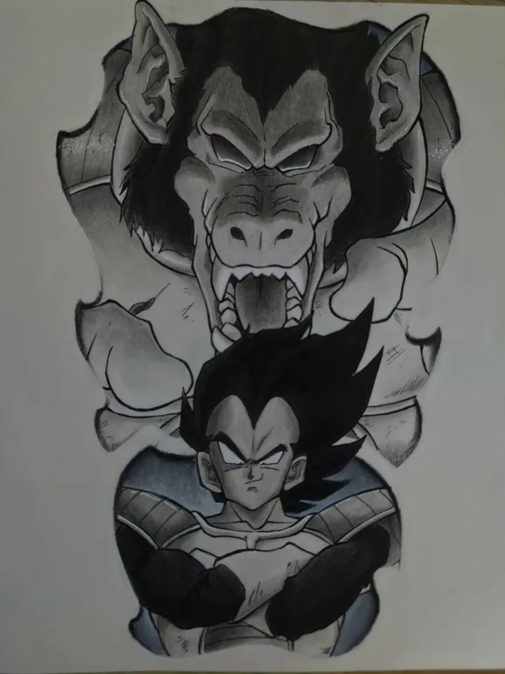Vegeta — Papel
